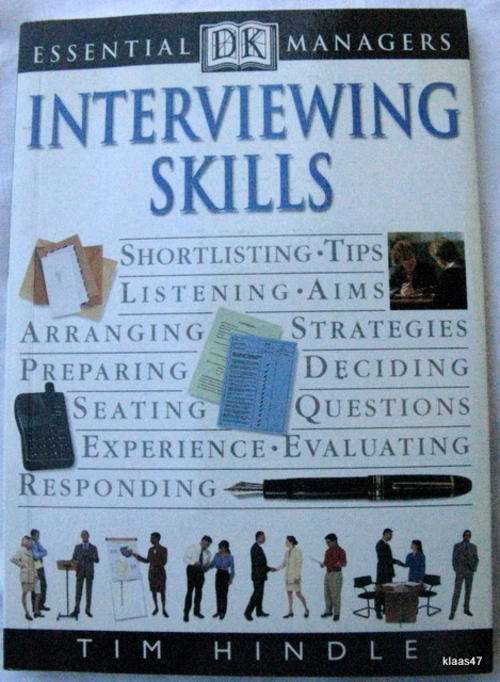 INTERVIEWING SKILLS BY TIM HINDLE  SMALL THIN PAPERBACK  ESSENTIAL  MANAGERS