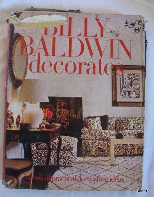 Billy Baldwin Decorates -  Hardcover