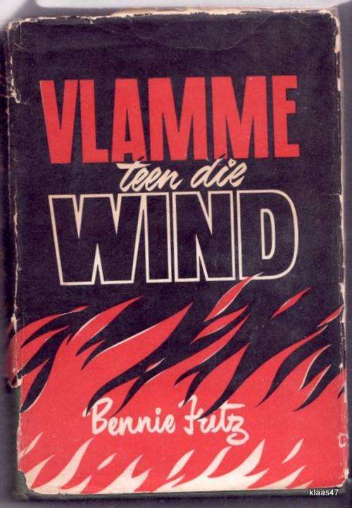 Vlamme Teen Die Wind -  Bennie Fritz - Hardeband 1957