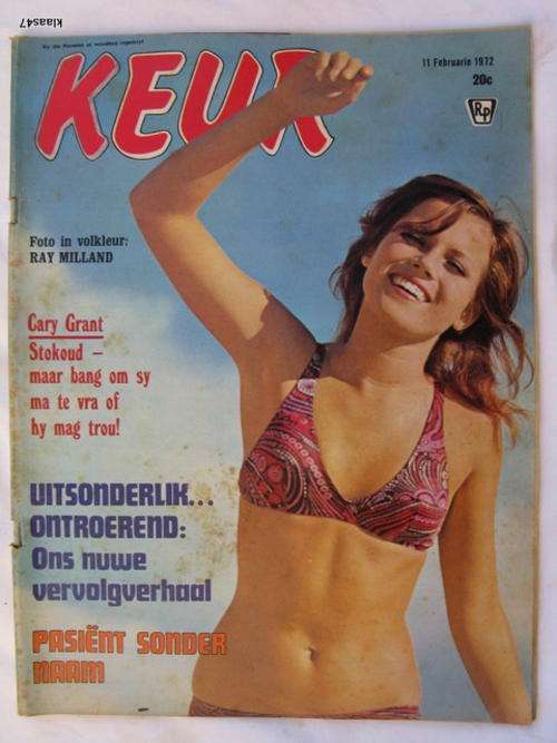 KEUR : 11 FEBRUARIE 1972 : FOTOVERHAAL - EENDAG ... DIE GELUK : PLAKFOTO - RAY MILLAND