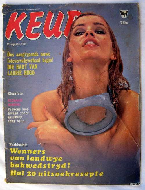 KEUR : 13 AUGUSTUS 1971 : FOTOVERHAAL - WAAR DIE SPOOR VERDOF : PLAKFOTO - RICHARD HARRIS