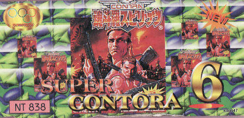 GAME CARTRIDGE : SUPER CONTORA 6 : NT 838