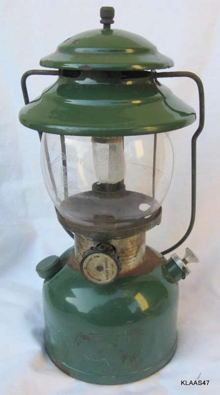 COLEMAN : MADE IN USA : **PLEASE  NOTE CONDITION** ENAMEL CHIPPED OFF**RUST**