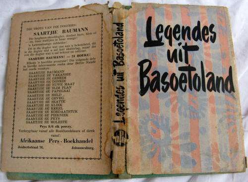 LEGENDES UIT BASOETOLAND  HARDEBAND  3DE DRUK