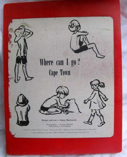 WHERE CAN I GO?  CAPE TOWN : PRINTED JAN 1976 : TEACHERS AID : 10-14 YEARS : SET OF 48 CARDS