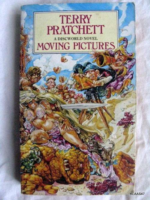 MOVING  PICTURES TERRY PRATCHETT PAPERBACK (A discworld novel )