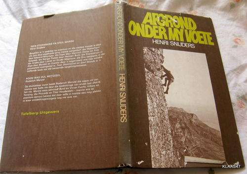 Afgrond Onder My Voete  - Henri Snijders - Hardeband  1ST 1972
