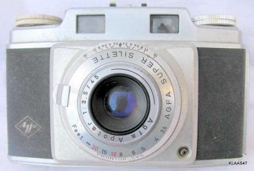 AGFA SUPER SILETTE - APOTAR 1:3.5/45  PRONTOR SVS