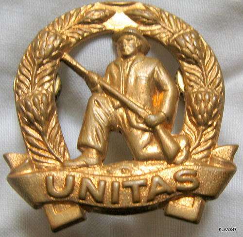 CITIZEN FORCE INFANTRY (SKIET KOMMANDO) : GILDING METAL BERET BADGE : POST 1963