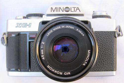 MINOLTA : XG-1 : **GOOD FOR DISPLAY OR PROP**