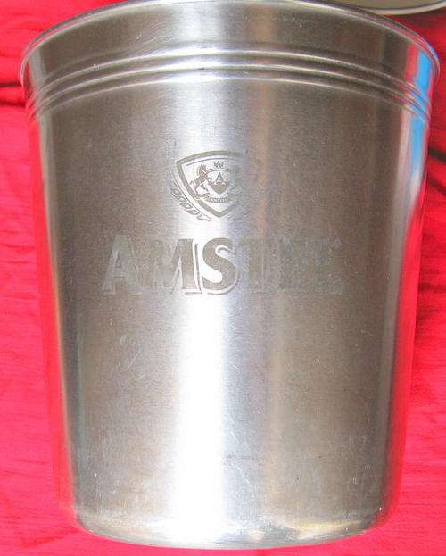 AMSTEL I: STAINLESS STEEL : ICE BUCKET : NO HANDLE : 20cm DIAM : 21cm HIGH