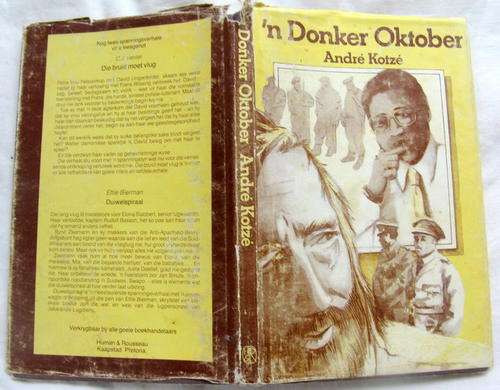 `n Donker Oktober - Andre Kotze - Hardeband  1983