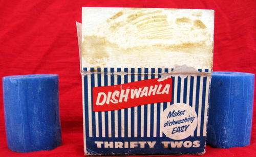 DISHWAHLA : MADE BY ROYAL BAKING POWDER (PTY) LTD, HUGUENOT, SOUTH AFRICA : 2 REFILLS IN BOX