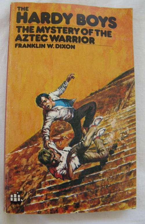 THE HARDY BOYS  THE MYSTERY OF THE AZTEC WARRIOR BY FRANKLIN W DIXON
