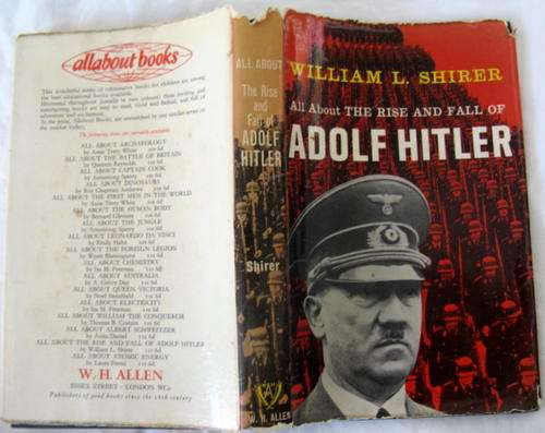 Adolf Hitler - William L Shirer - Hardcover (See Pictures) - The Rise and Fall