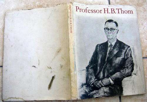 Professor H.B.Thom - Hardeband  1969  (Sien prente)
