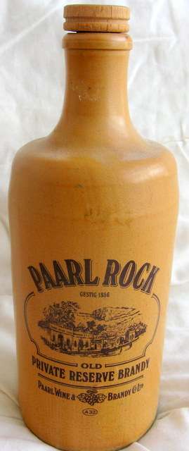 Paarl Rock old private reserve brandy 750 ml empty bottle