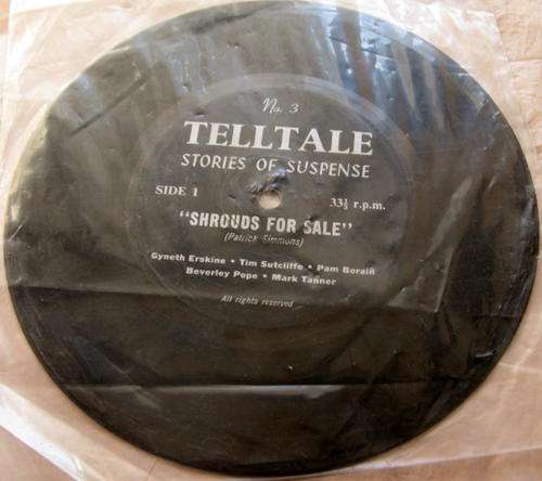 TELLTALE : STORIES OF SUSPENSE : NO. 3 : SHROUDS FOR SALE : GYNETH ERSKINE - TIM SUTCLIFFE (NO BOOK)