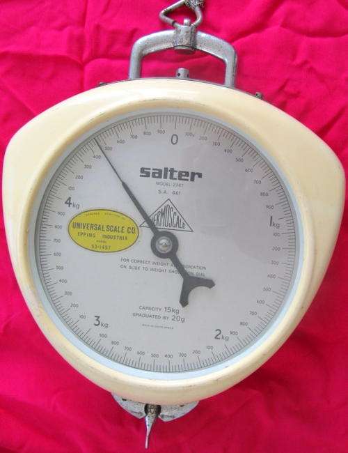SALTER MODEL 236T SA461  THERMOSCALE  TRADE SCALE  NOTEWITHOUT PAN