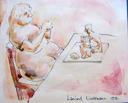 UNFRAMED LAMBERT KRIEDEMANN  1976