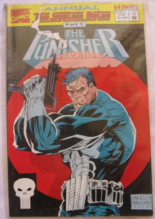 Part 1 The Punisher 64 pages  Marvel comics 5.1992 in plastic