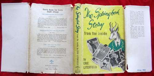 The Springbok Story from the inside - Eric Litchfield - Hardcover 1960