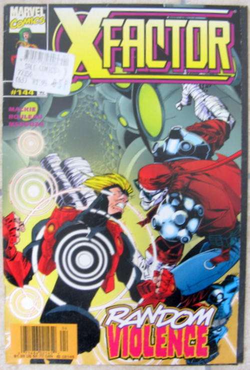 Marvel Comics - XFactor: Random Violence - vol 1 no 144 April 1998