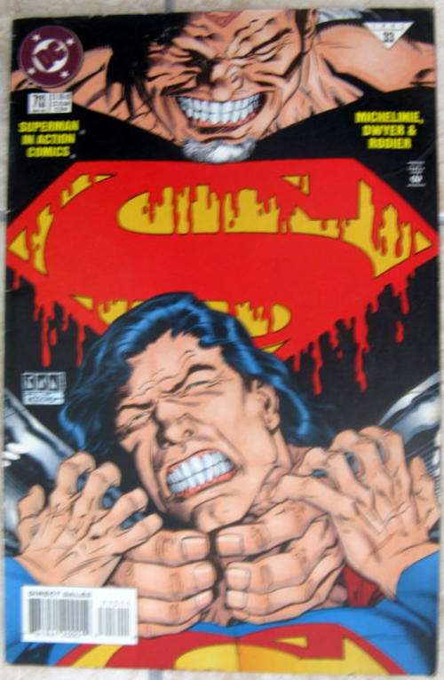 Superman in action comics  dc comics 713 Sept95