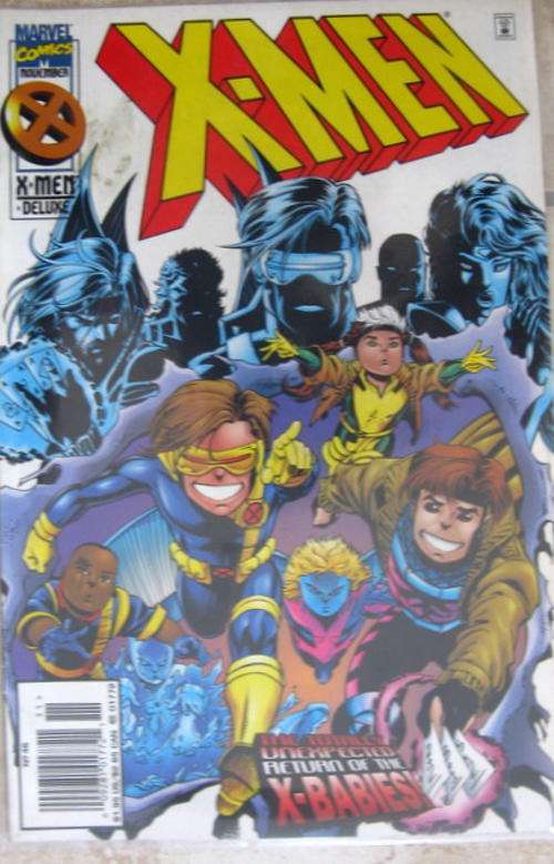 X --Men the totally unexpected return of the  X --Babies  marvel comics vol  1 no 47 Nov 1995 in pla