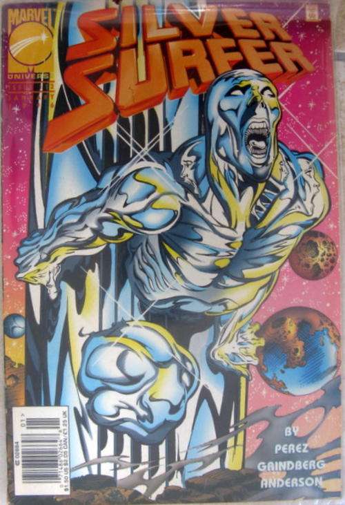 Silver Surfer marvel comics issue 112  Jan 1996 in plastic