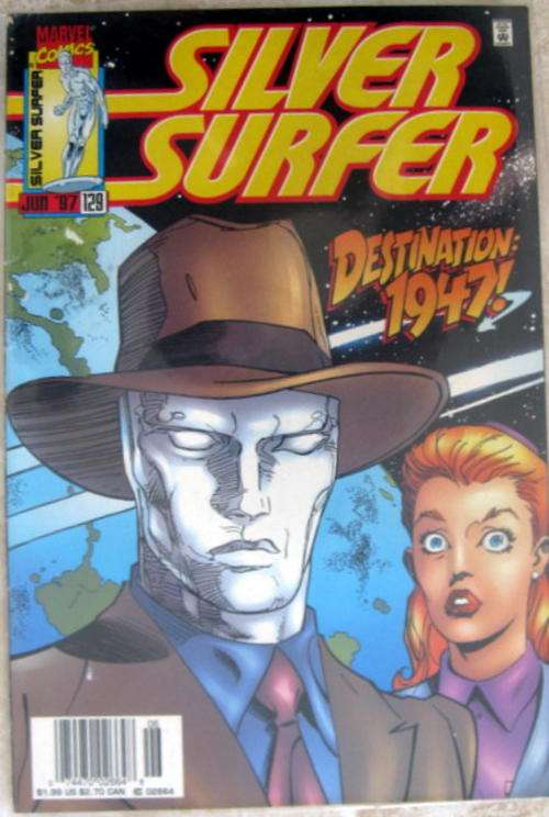 Silver Surfer Destination 1947 marvel comics  Jun 97 129  in plastic