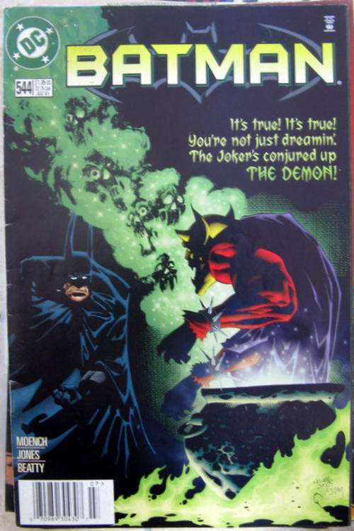 Batman  dc comics Jul 97 no 544 The Joker's conjured up  THE DEMON