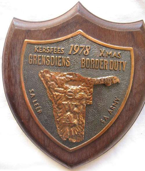 1978 : KERSFEES GRENSDIENS/XMAS BORDER DUTY : S.A.LEER/ S.A. ARMY :  11.8x13cm