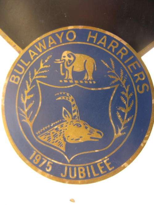 BULAWAYO HARRIERS - 1975 - JUBILEE - PLAQUE