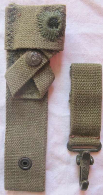 SADF : BAYONET  HOLDER  PLUS A BELT CLIP : BORDER WAR ERA