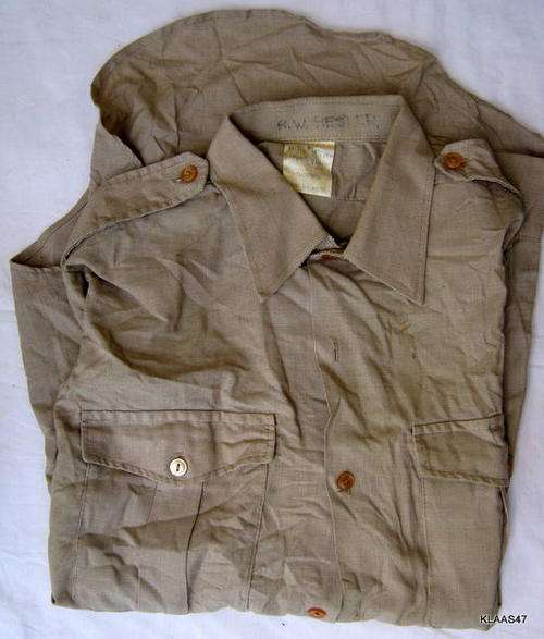 US ARMY : SHIRT L/S ARMY : ATHOL - 1974 : CANT SEE SIZE
