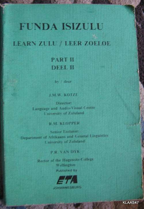 Funda Isizulu Learn  Zulu Leer  Zoeloe  deel  2  Part  2