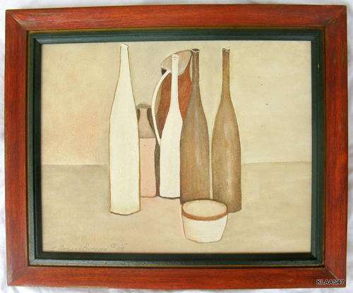 ORIGIBAL : J. PARSONS BARNARD : FRAMED SIZE - 45X37CM