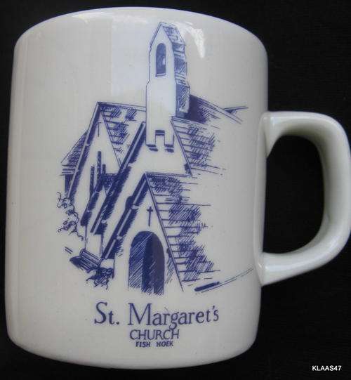 ST MARGARET`S CHURCH FISH HOEK COMMEMORATIVE COFFEE MUG
