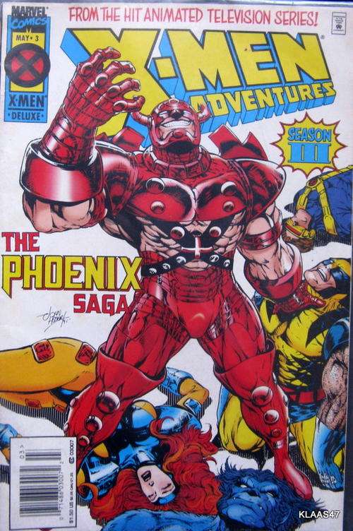 X Mem Adventures Season 3 .The Phoenix saga  Marvel 1995 in plastic