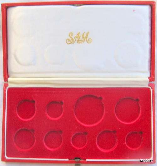 South African Long proof set emty box 1967 Please see condition of the box