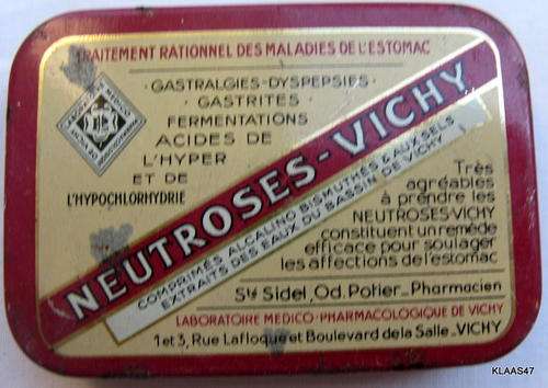 NEUTROSES - VICHY : EMPTY TIN :
