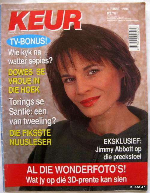 KEUR : 3 JUNIE 1994 : JIMMY ABBOTT
