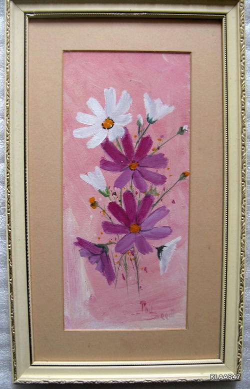 Framed Painting of Cosmos by Phil Breedt