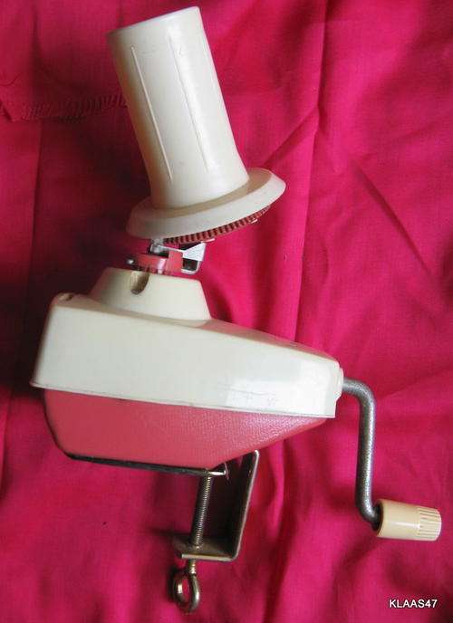 WOOL WINDER : **WITHOUT YARN GUIDE **  : CLAMP INCLUDED : INSTRUCTIONS INCLUDED