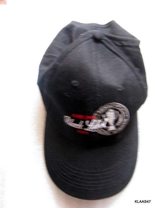CARLING BLACK LABEL BEER : CAP : 100% COTTON : ADJUSTABLE VELCRO STRAP