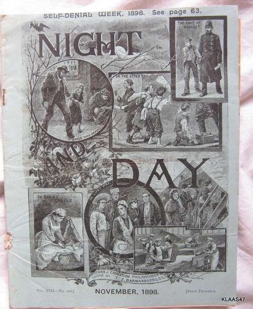 Night and Day - Ed: T J Barnard - November  1898