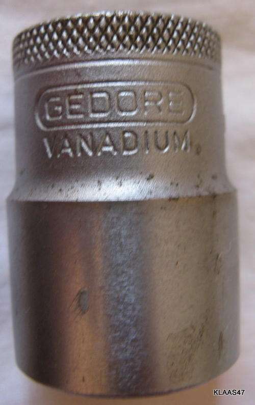 GEDORE - SOCKET - VANADIUM - D19 - NO.20