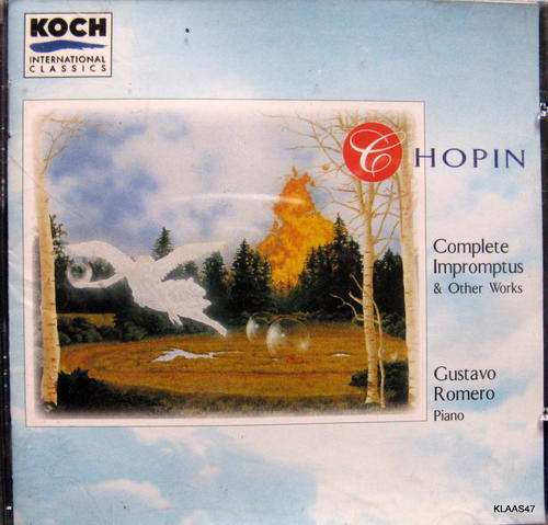 CHOPIN : COMPLETE IMPROMPTUS and OTHER WORKS : GUSTAVO ROMERO (PIANO)