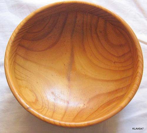 WOODEN BOWL :